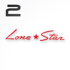 Lone Star Boat Decal Vintage 50s Set 2 decals PACK KIT #2 Hull 