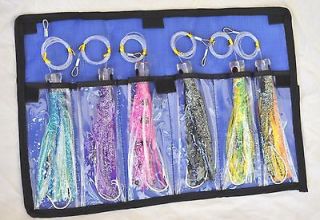 OFFSHORE FISHING TUNA, DOLPHIN, KING , WAHOO LURES (PRE RIGGED WITH 
