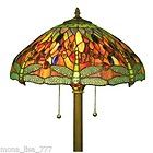 Dale Tiffany Lily Pad Dragonfly Lamp Light Green NEW