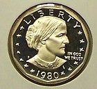 susan b anthony dollar 1980 s clad proof us coins