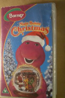 barney night before christmas in VHS Tapes