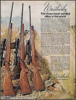1976 WEATHERBY Mark V~Vanguard~Mar​k XXII RIFLE Vintage Firearms AD