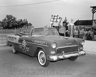 Photograph Vintage Image 1955 Chevy Indy 500 Pace Car May 30, 1955 