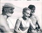 1966 Movie Star Shirley Eaton Lloyd Bridges Keenan Wynn Boating Fun 