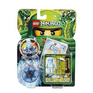 LEGO NINJAGO MASTERS OF SPINJITZU 9590 NRG ZANE BLUE NINJA MINI FIGURE 