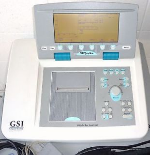 Grason Stadler GSI TympStar Clinical Audiometer Middle Ear Analyzer