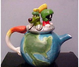 Newly listed Marvin The Martian & K9 Ceramic Teapot Warner Bros 1998 