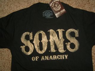 Sons of Anarchy SOA Tv Show Americana Samcro Reaper T Shirt