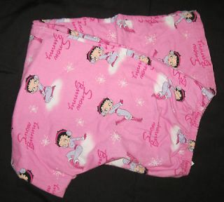 WOMENS Betty Boop Pink Pajama Lounge Pants Medium 8/10 Great Used 