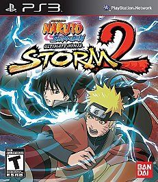 Naruto Ultimate Ninja Storm 2 (Sony Playstation 3, 2010) *USED*