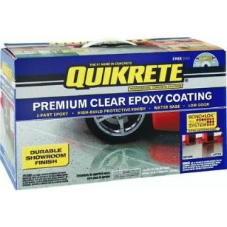 quickrete clear garage floor epoxy by valspar 783789 time left