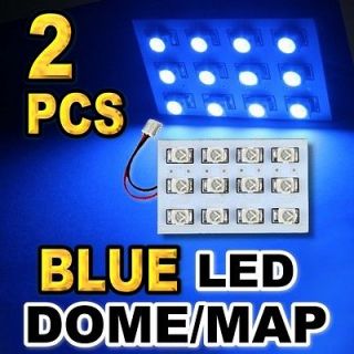Blue 12 SMD LED Panels For Dome Map Light #A35 (Fits Chevrolet HHR)