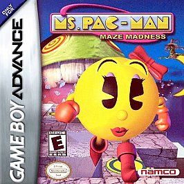 Ms. Pac Man Maze Madness Nintendo Game Boy Advance, 2004