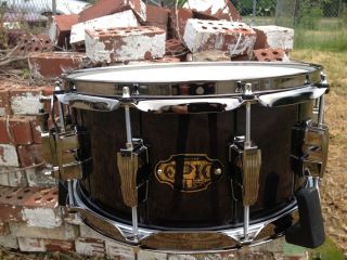 Ludwig Epic 6x14 Birch Transparent Black Lacquer Snare Drum