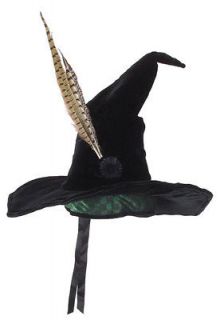 Harry Potter Professor McGonagall Deluxe Feather Hat, NEW UNWORN