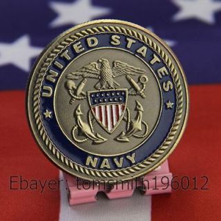 navy bronze challenge coin 721 from china time