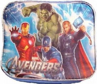 Marvel Avengers Soft Lunch Box Insulated Bag Iron Man Hulk Capt 
