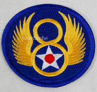 WW2 US 8TH DIVISIONAL PATCHES THE MIGHTY EIGHTH AIRFORCE  32143