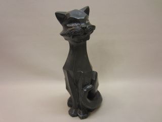 Universal Statuary Chicago Mid Century Retro Black Cat Figure 1961 