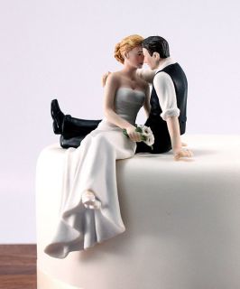 Absolutely in Love Couple Romantic Wedding Cake Topper Custom Colors 
