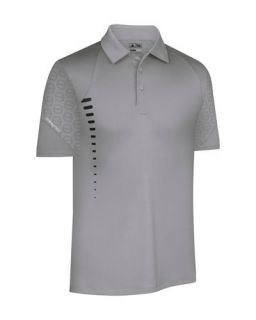 adidas w47080 formotion polo zone black mens golf shirt new