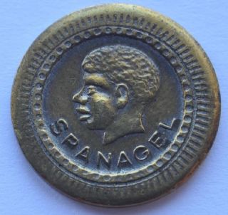 germany very old brass 10 spanagel token jetton from estonia