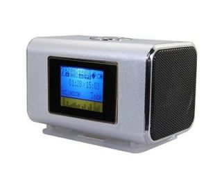 Newly listed mini speaker LCD Music MP3 Mp4 Player FM Radio USB TF&SD 