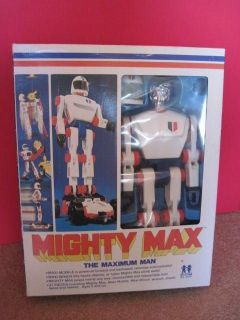 MIGHTY MAX THE MAXIMUM MAN ROBOT IN BOX & WORKS MICRONAUT LIKE 1970S 