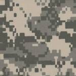 MILITARY DIGITAL ACU ARMY CAMOUFLAGE FABRIC PONCHO STYLE NOT RIP STOP 