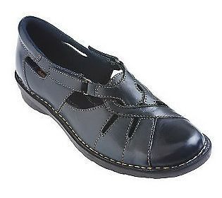 Clarks Bendables Nikki Regatta Leather Cutout Shoes PICK SIZE COLOR 