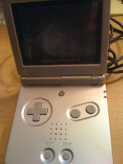nintendo game boy advance sp silver handheld from canada returns