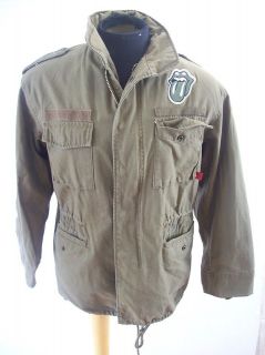 rolling stones 2006 world tour miltary jacket size small time