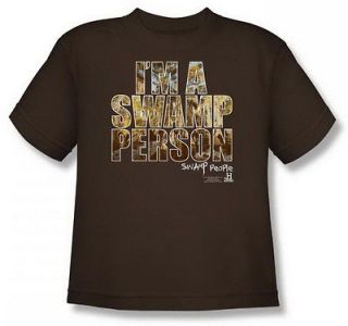 Swamp People IM A Swamp Person Youth Coffee T Shirt AE128 YT