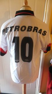 1999 2000 Flamengo football Shirt Size Small No 10 Rodigo Mendes