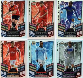 Match Attax 12/13   Choose the Man of the Match you need (401 430 