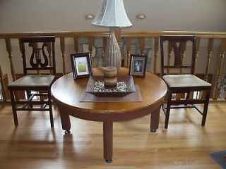 newly listed antique round coffee table black cherry wood 220