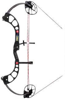 PSE ARCHERY NEW 2010 X FORCE OMEN BLACK 26 50LB PACKAGE CLOSE OUT 30% 