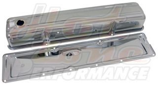 52 62 CHEVY 235 STRAIGHT/INLIN​E 6 CYLINDER CHROME STEEL VALVE COVER 