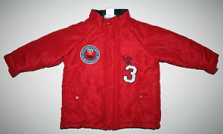Sesame Street Red Elmo Baby Boy Jacket Size 24 Months Free Shipping