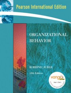 Organizational Behavior by Stephen P. Robbins and Timothy A. Judge 