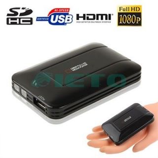  HD 1080P HDMI Multi Media HDD Player with SD MMC Card reader HOST USB
