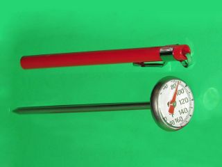 Pocket Dial Thermometer Food Service HVAC/R stainless steel stem 