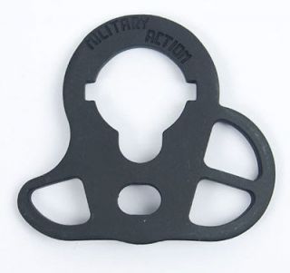 Tactical steel CQB rear Quick detach dual side sling plate for AEG 