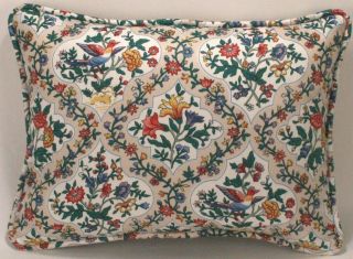 12by 16 Liberty Legacy Floral and Bird Waverly Fabric Designer 