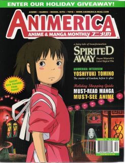 Animerica Vol 10 #12 Miyazaki Spirited Away/Yoshiyuki Tomino/Blue 