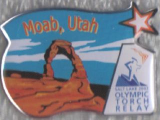 nice 2002 salt lake city moab utah olympic torch relay