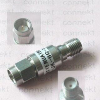 SMA male to female Stainless steel RF Coaxial DC block 100 6000MHz 