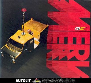 1976 ford merv hurst crash rescue van brochure time left