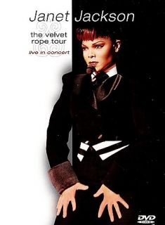 Janet Jackson   The Velvet Rope Tour: Live in Concert (DVD, 