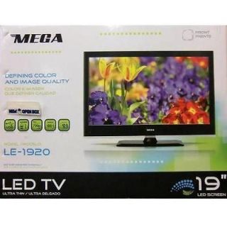Newly listed MEGA LE 1920 19 Inch Widescreen 720p LED LCD HDTV